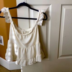 White Urban Outfitters summer Top
